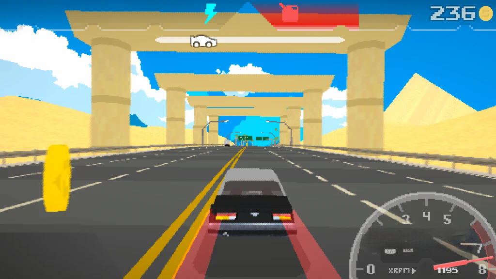 《永远的纽多里》v1.2.4，steam特别好评的3D像素风复古街机赛车游戏
