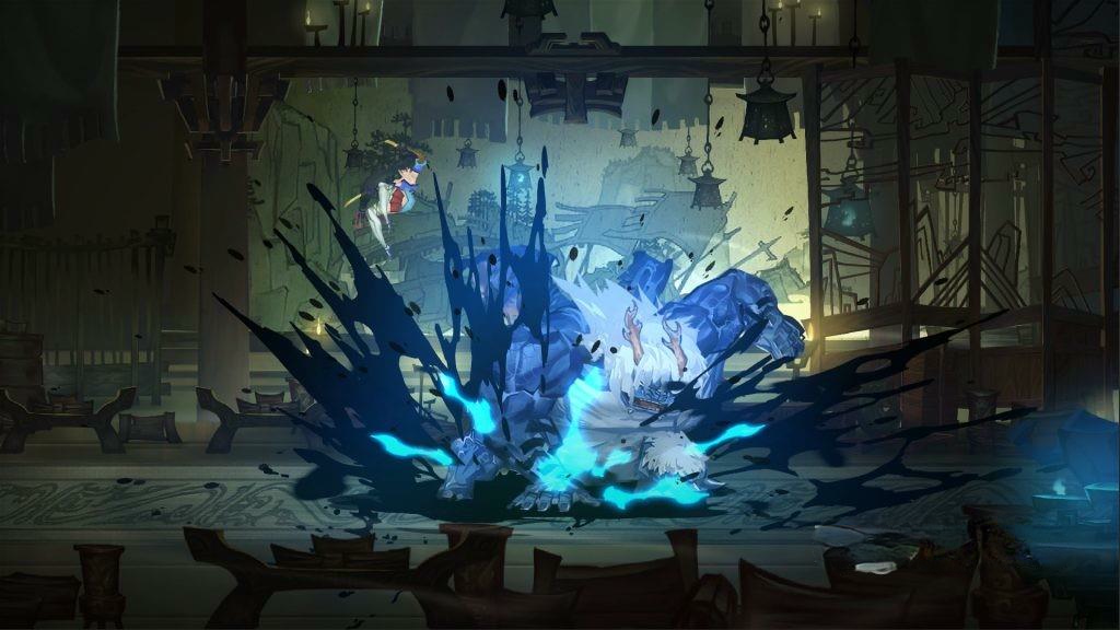 《幽林怪谈》v1.0，steam特别好评的战国神话背景高画质水墨国风2D横版动作游戏