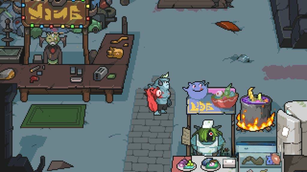 《梅格与怪物》v0.9.16，steam好评如潮的像素风竖屏冒险RPG游戏