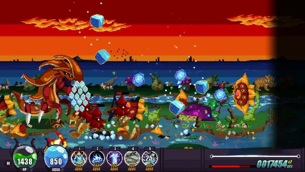 《巨怪灾难》v1.0，steam特别好评的像素风史前巨怪横版动作游戏