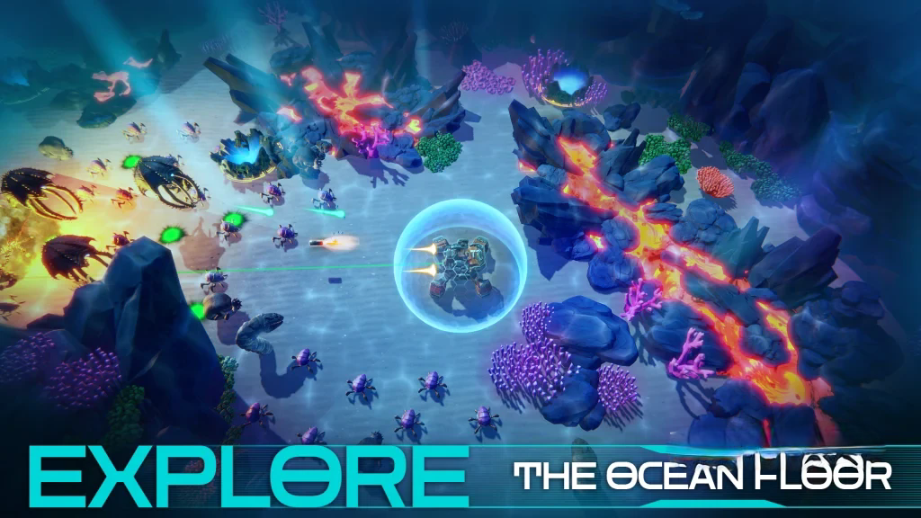 《海洋守护者：穹顶生存》v1.0.6，steam特别好评的海底采矿塔防肉鸽动作冒险游戏