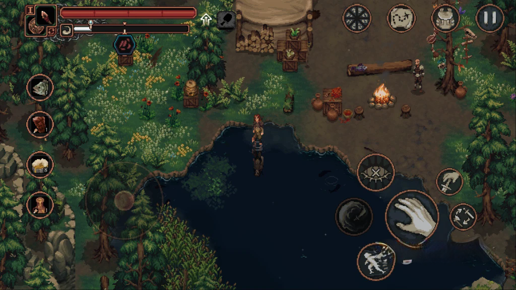 《困兽之国》v1.3.42，Steam特别好评的像素版上古卷轴，超高自由度大型开放世界动作RPG游戏