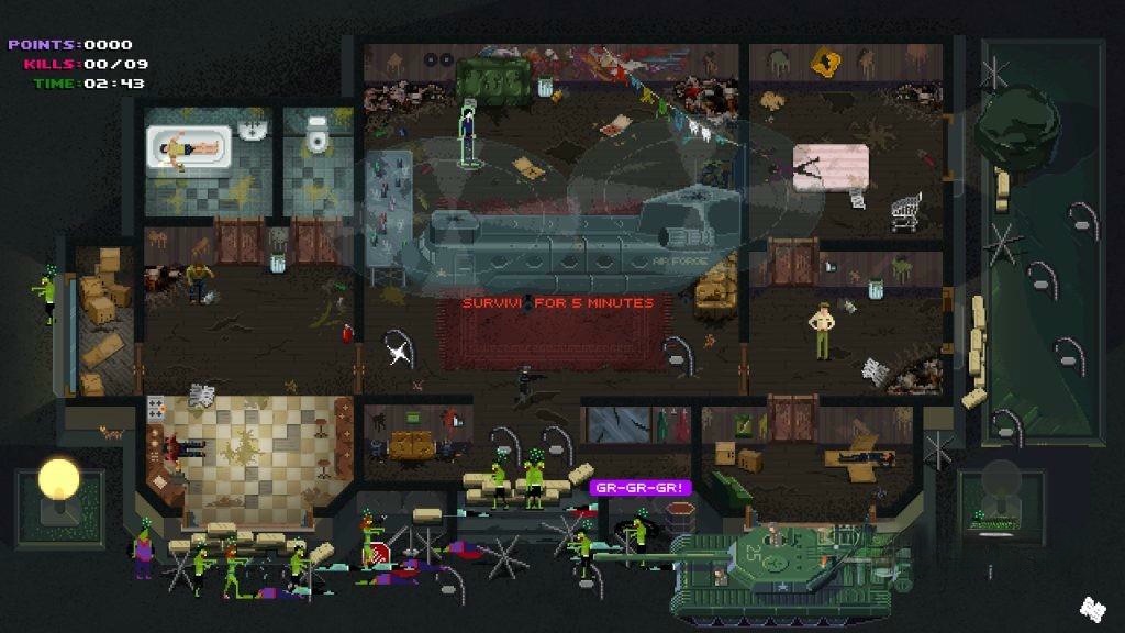《疯狂派对》汉化版，Steam特别好评的像素风策略潜行暗杀游戏
