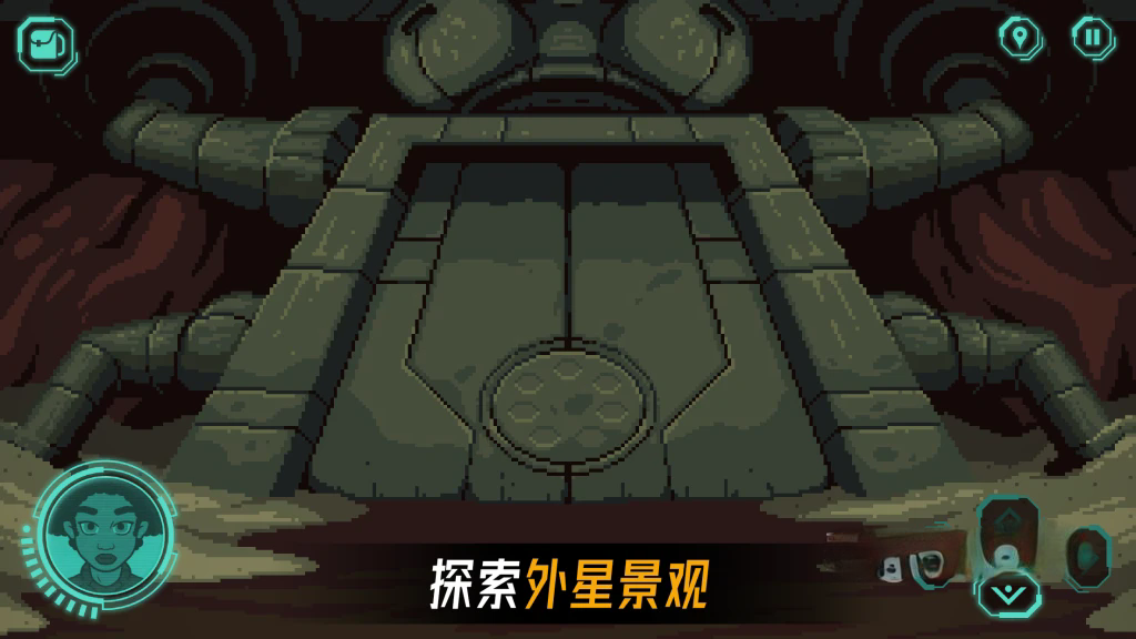 《被遗弃的星球》v1.3.8解锁完整版，steam特别好评的像素风太空科幻点击式解谜冒险游戏