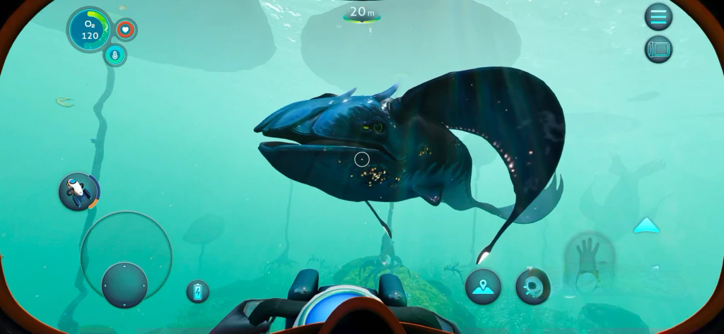 《深海迷航：零度之下》v1.22.55047 Mod菜单版，高画质开放世界外星海洋动作生存冒险游戏