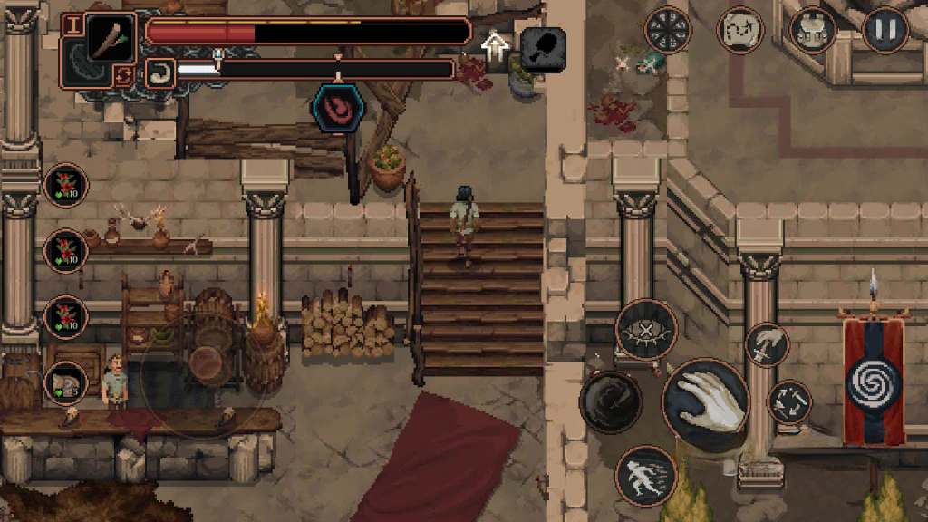 《困兽之国》v1.3.43，Steam特别好评的像素版上古卷轴，超高自由度大型开放世界动作RPG游戏