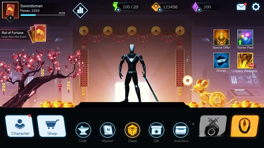 《超速2：暗影联盟》v1.9.7，未来科幻题材的横版动作格斗游戏