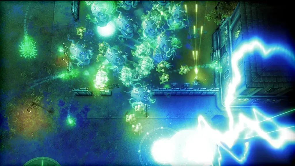 《特斯拉vs洛夫克拉夫特》v1.8.1.1，steam特别好评的俯视角双摇杆射击游戏