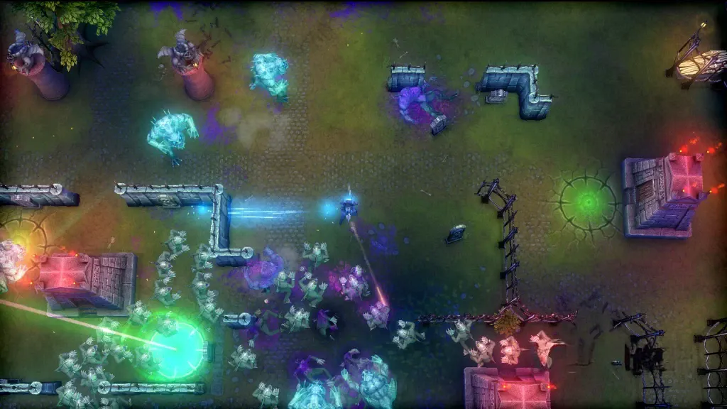 《特斯拉vs洛夫克拉夫特》v1.8.1.1，steam特别好评的俯视角双摇杆射击游戏