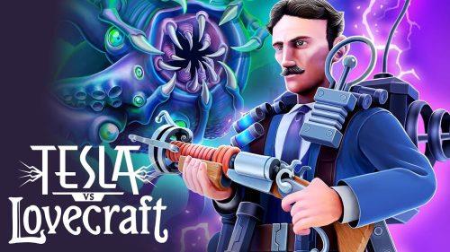 《特斯拉vs洛夫克拉夫特》v1.8.1.1,steam特别好评的俯视角双摇杆射击游戏-绿树游戏社区
