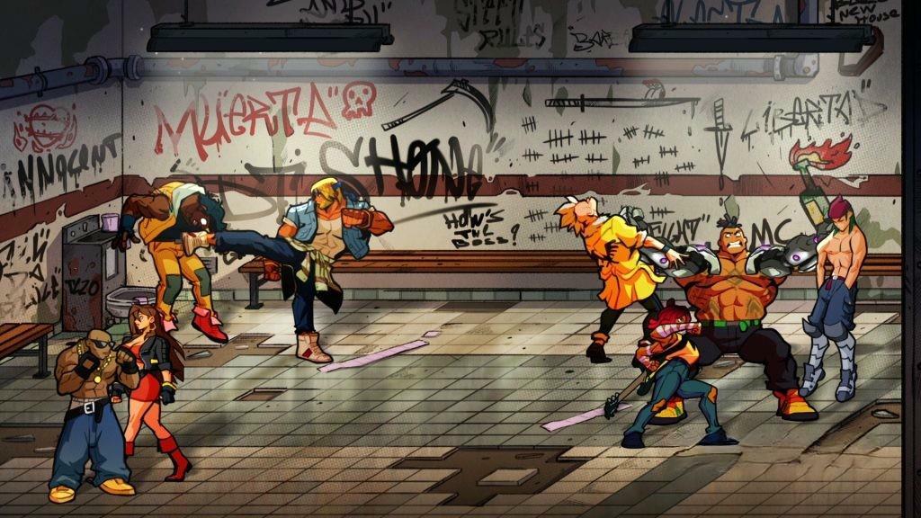 《怒之铁拳4》v1.4.5，steam特别好评的2D横版动作清版游戏，系列时隔25年的正统续作