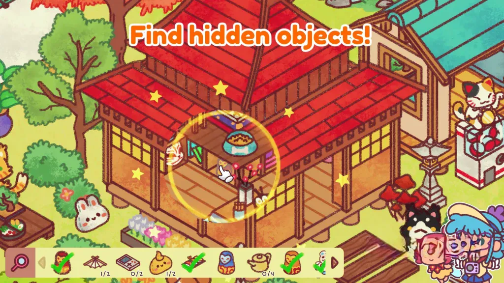 《藏身世界各地》v1.0.6，手绘风格的温馨寻物冒险游戏