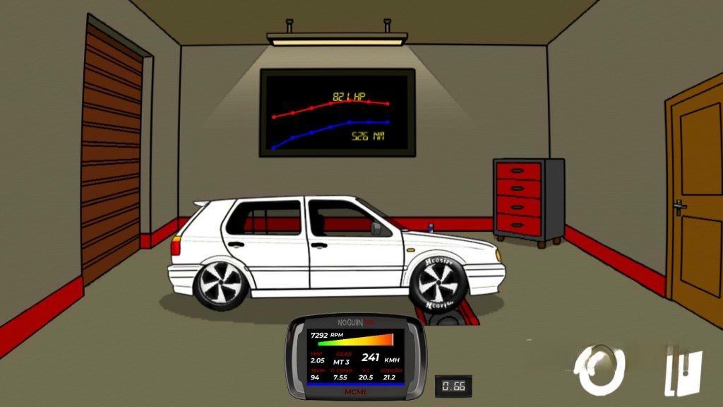 《我的车，我的生活》中文版v1.0.68，steam特别好评的2D直线加速赛车模拟游戏
