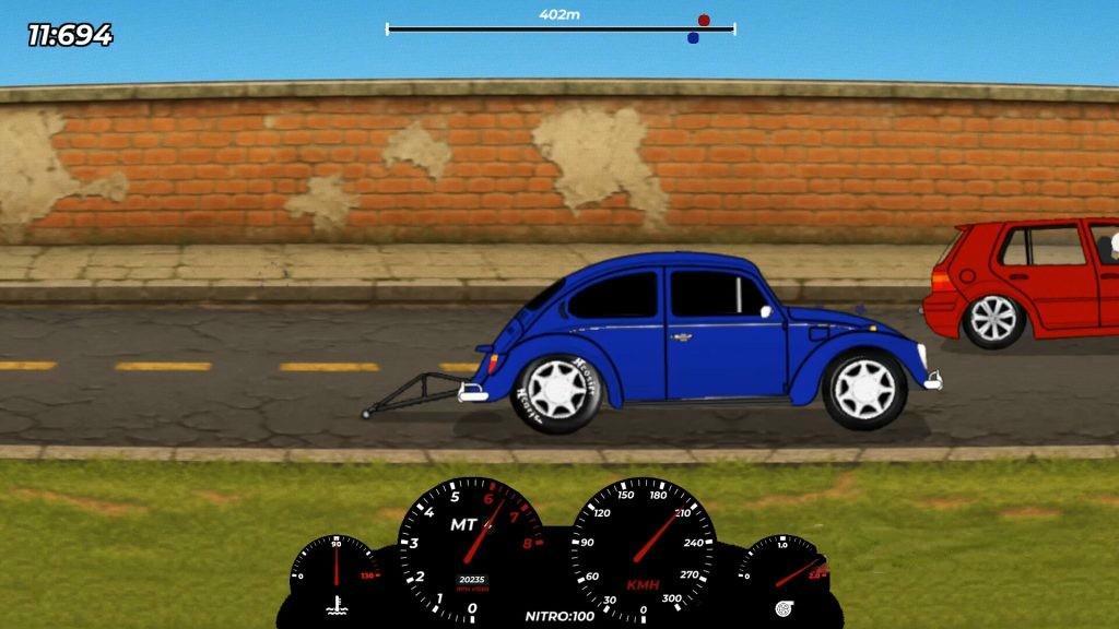 《我的车，我的生活》中文版v1.0.68，steam特别好评的2D直线加速赛车模拟游戏
