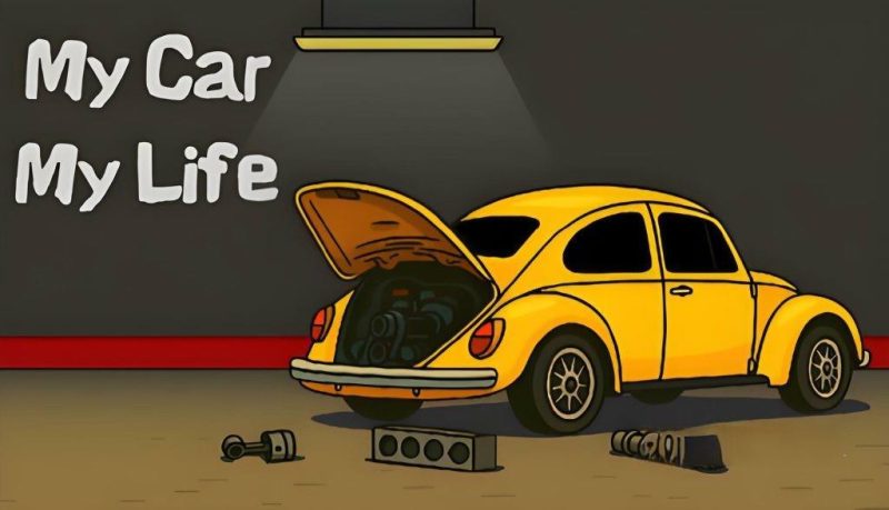《我的车,我的生活》中文版v1.0.68,steam特别好评的2D直线加速赛车模拟游戏-绿树游戏社区