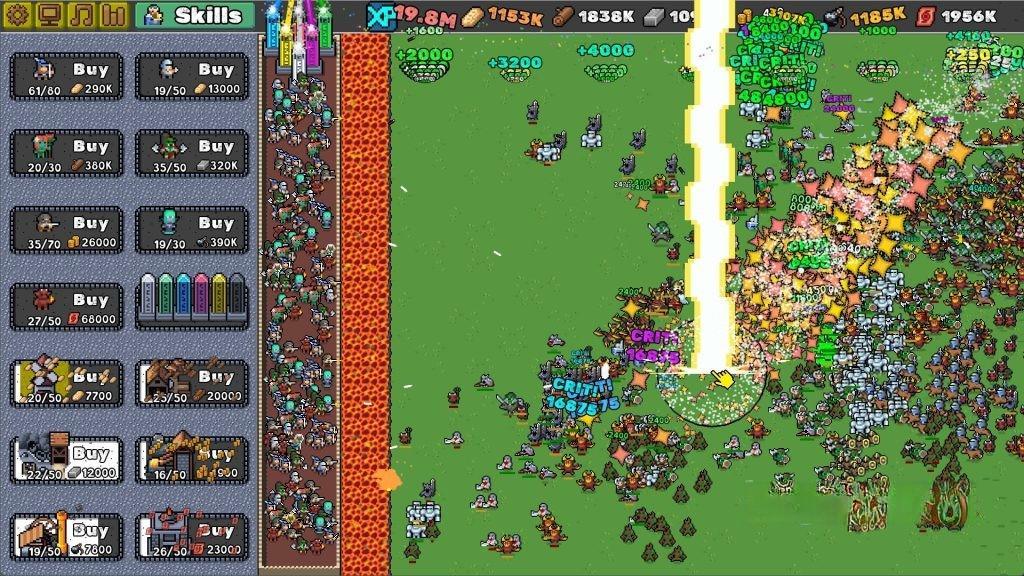 《零压力之王：放置防御》中文版v1.0.0，steam特别好评的放置增量塔防游戏