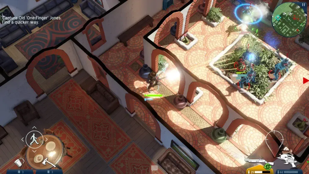 《太空刑警123合集》，高画质3D俯视角科幻潜行动作射击游戏