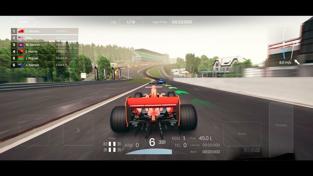 《极速赛道》汉化版v1.0.3，3D高画质主打极致拟真驾驶体验的赛车游戏