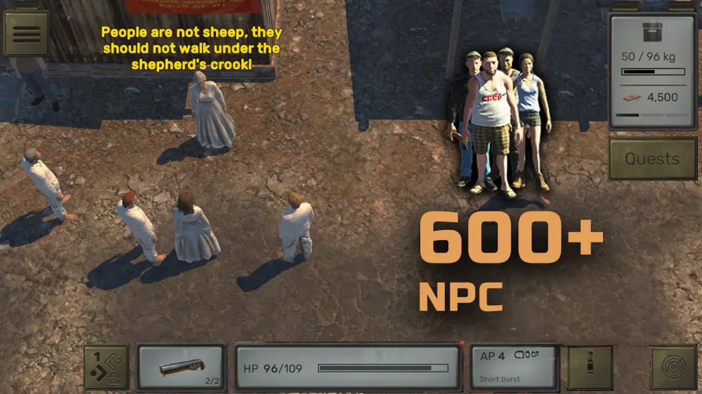 《核爆RPG》v1.52，steam特别好评的苏式废土回合制战斗CRPG角色扮演游戏