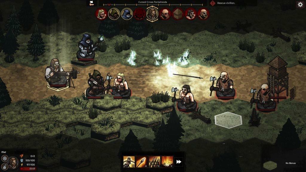 《征途与险境》v1.1.2汉化版，暗黑奇幻风格的回合制战棋SLG策略游戏