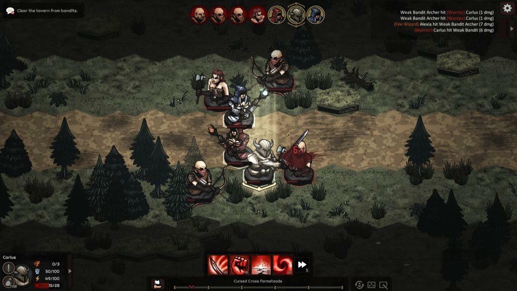 《征途与险境》v1.1.2汉化版，暗黑奇幻风格的回合制战棋SLG策略游戏
