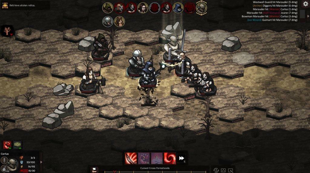 《征途与险境》v1.1.2汉化版，暗黑奇幻风格的回合制战棋SLG策略游戏