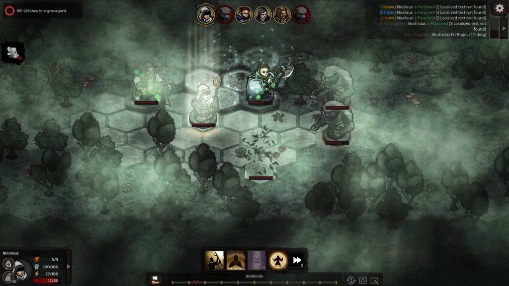 《征途与险境》v1.1.2汉化版，暗黑奇幻风格的回合制战棋SLG策略游戏
