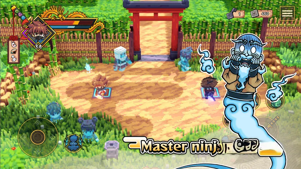 《武士刀之龙》v1.0.1，像素风武士冒险动作RPG游戏
