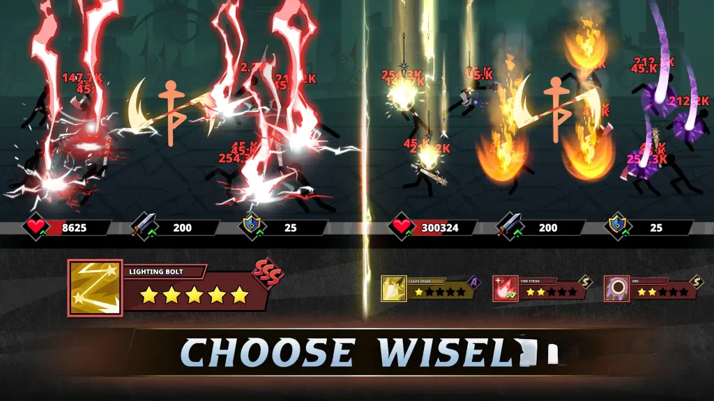 《火柴人肉鸽：史诗RPG》v0.0.265，融合挂机与肉鸽玩法的动作角色扮演游戏
