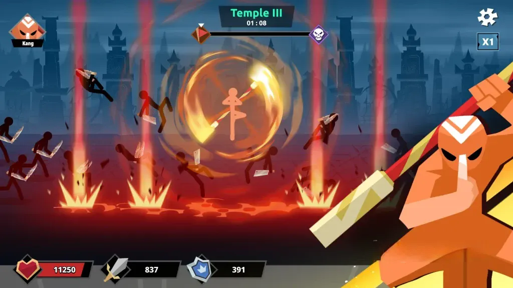 《火柴人肉鸽：史诗RPG》v0.0.265，融合挂机与肉鸽玩法的动作角色扮演游戏