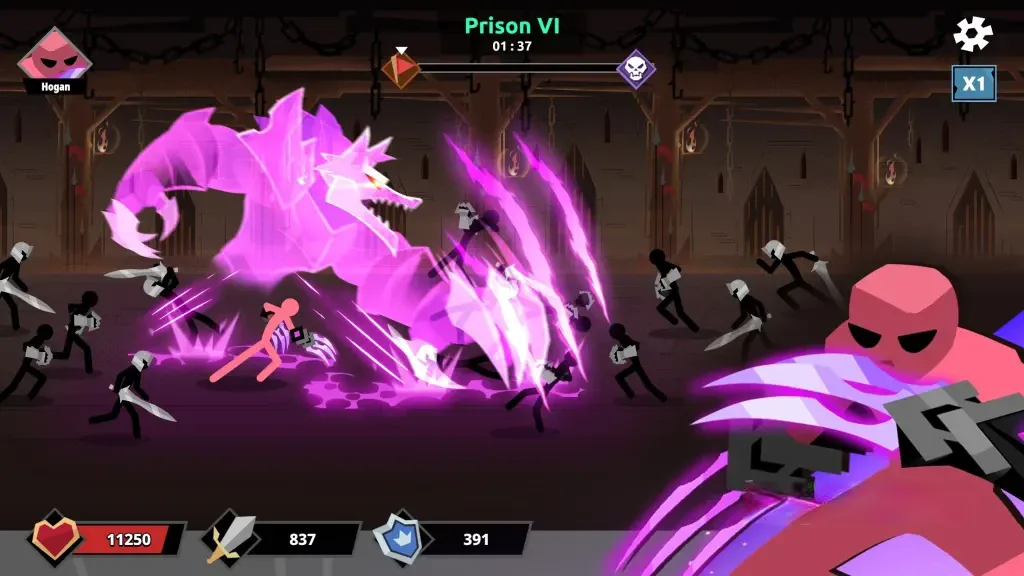 《火柴人肉鸽：史诗RPG》v0.0.265，融合挂机与肉鸽玩法的动作角色扮演游戏