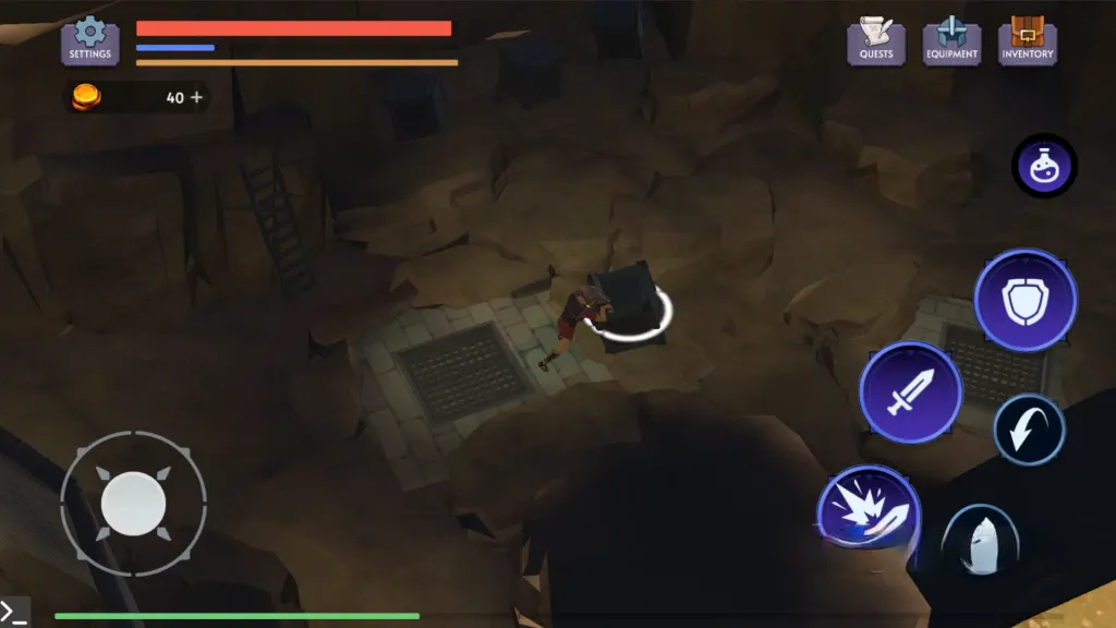 《泰坦之魂》v1.3.4，3D俯视角神话世界类魂动作角色扮演游戏