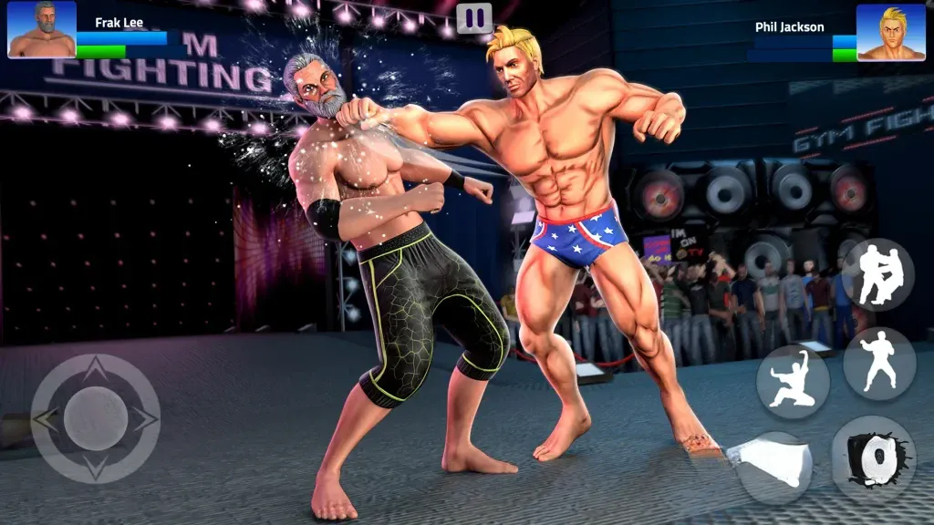 《GYM格斗》v1.21.4，运用跆拳道、泰拳等多种风格的格斗游戏