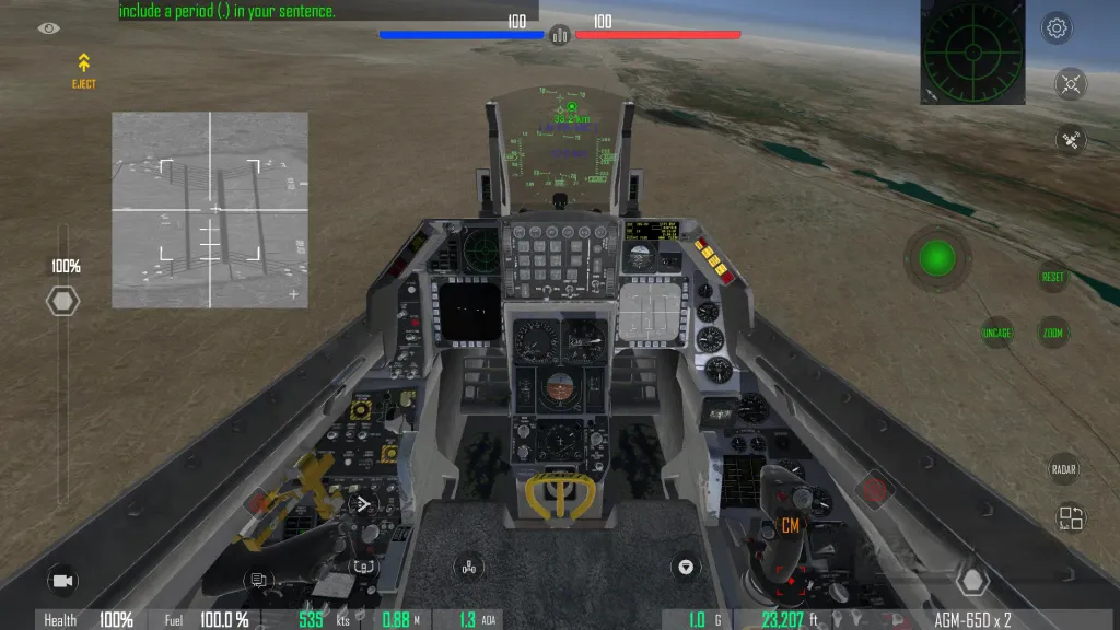 《GS4真实空战》v3.57.09，高拟真度手机飞行模拟空战射击游戏