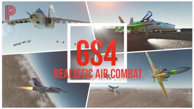 《GS4真实空战》v3.57.09,高拟真度手机飞行模拟空战射击游戏-绿树游戏社区