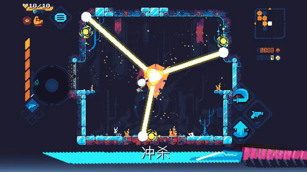 《灾厄逆刃》v1.6.1，Steam特别好评的快节奏像素风肉鸽动作游戏