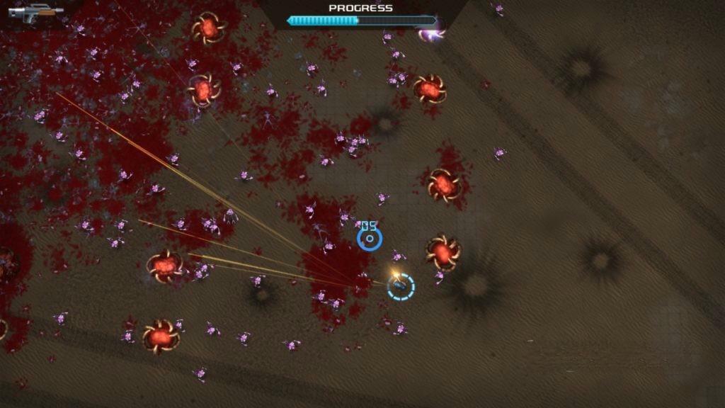 《血腥大地》v1.4.2.9，steam特别好评的俯视角双摇杆射击游戏