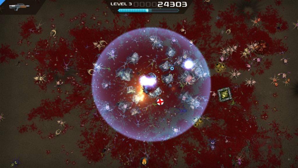 《血腥大地》v1.4.2.9，steam特别好评的俯视角双摇杆射击游戏
