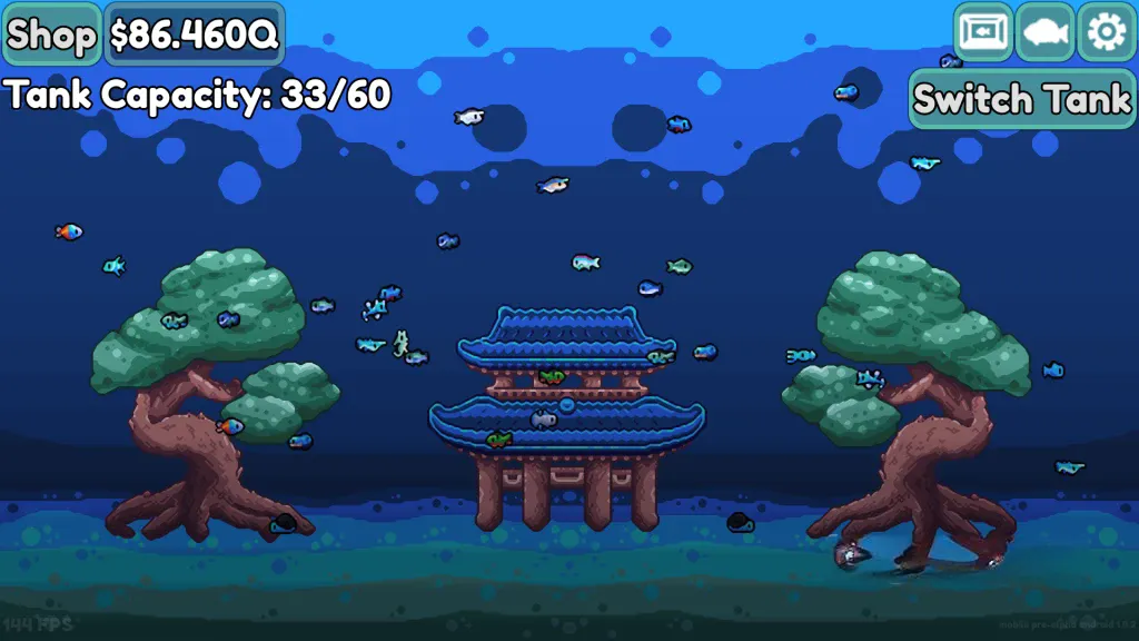 《轻松水族馆》v1.1.1， steam特别好评的像素风放置模拟游戏