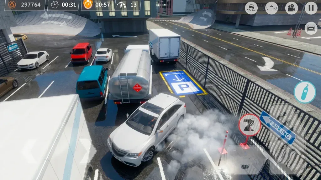 《驾驶区》v0.00.18，真实物理引擎的3D开放世界赛车竞速游戏