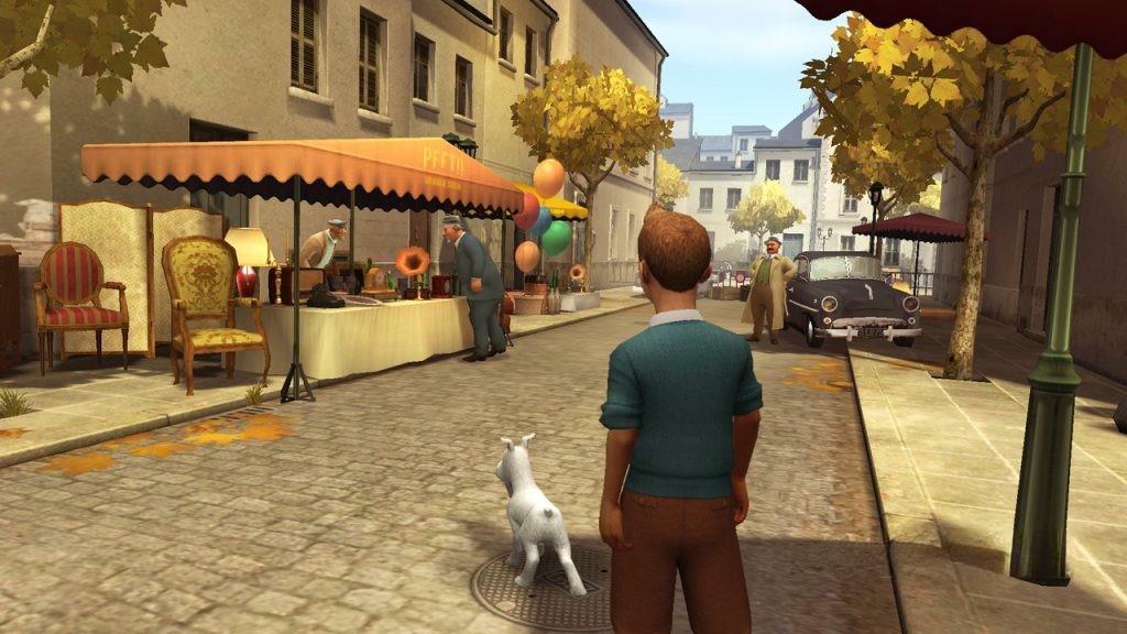 《丁丁历险记：独角兽的秘密》中文修复版，同名电影改编的3D动作冒险游戏