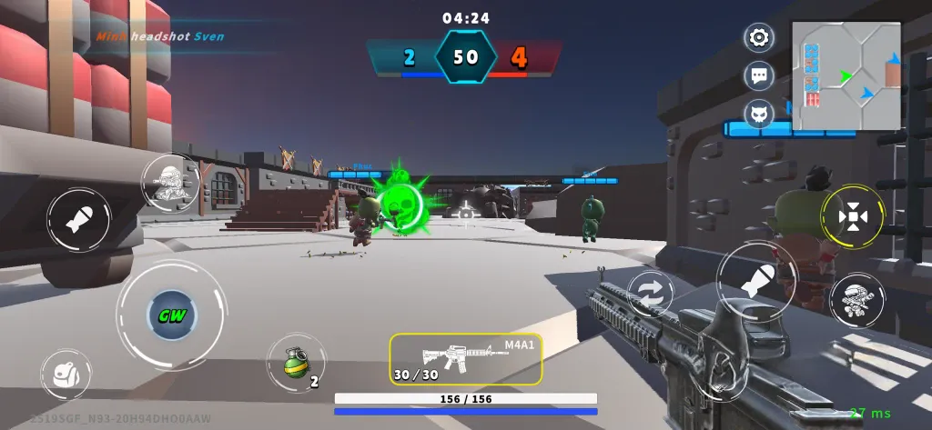 《骷髅突击》v1.0.4，废土世界中对抗骷髅大军的3D第一人称射击游戏