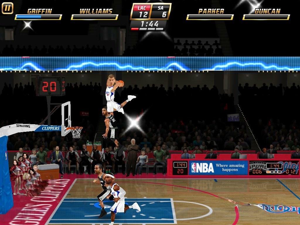 《NBA嘉年华》64位版支持安卓高版本，超爽快2v2街机风格NBA篮球大乱斗游戏