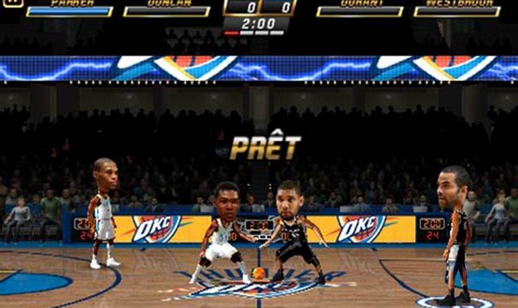 《NBA嘉年华》64位版支持安卓高版本，超爽快2v2街机风格NBA篮球大乱斗游戏