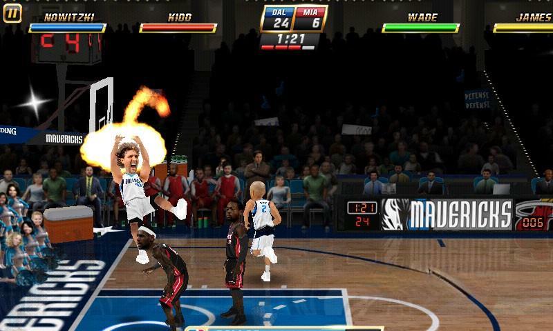 《NBA嘉年华》64位版支持安卓高版本，超爽快2v2街机风格NBA篮球大乱斗游戏