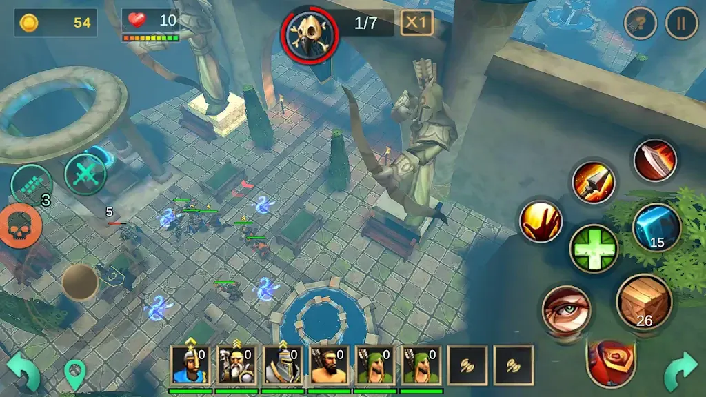 《王国骑士的突袭》v1.0.7，幻想世界指挥骑士团的战术策略动作角色扮演游戏