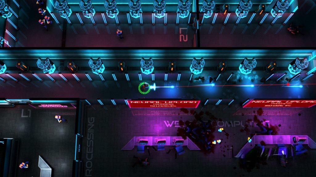 《霓虹铬》v1.1.3.009，steam特别好评的赛博朋克风格双摇杆射击游戏