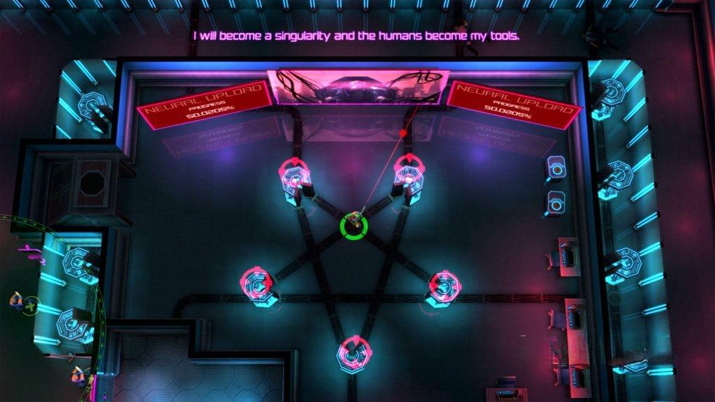 《霓虹铬》v1.1.3.009，steam特别好评的赛博朋克风格双摇杆射击游戏