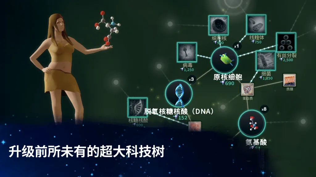 《细胞奇点》v45.11，steam特别好评的宏伟生命演化科学模拟点击放置游戏