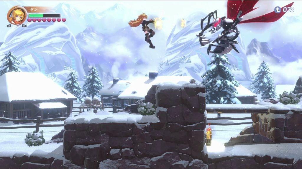 《RWBY：冰雪的弓矢》v1.0，四位女主角实时切换的2D横版动作游戏